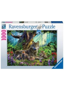 Wolves in the Forest Puzzle (1000 Pieces)